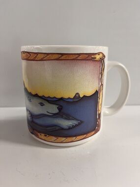 Polar Bear Mug Northern Images Shannon Cartwright Mislabel Anchorage Alaska